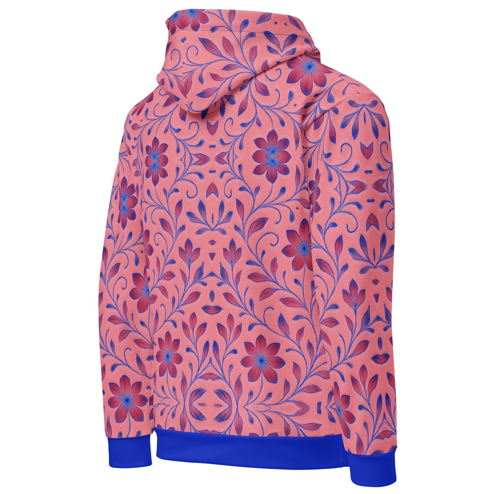 ELYNDRIA™: Mirror Garden Flow™ – Unisex Hoodie – Pink - Image 4