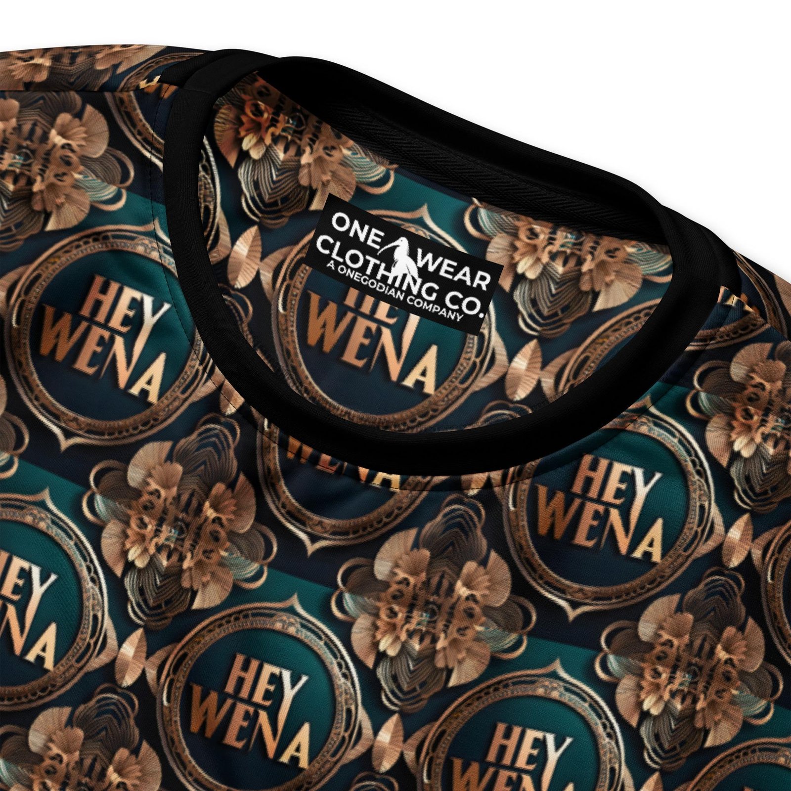 Hey Wena: Design 06 Pattern – Unisex Sweatshirt - Image 4