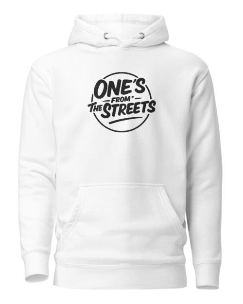 One's From The Streets: Design 02 Unisex Hoodie