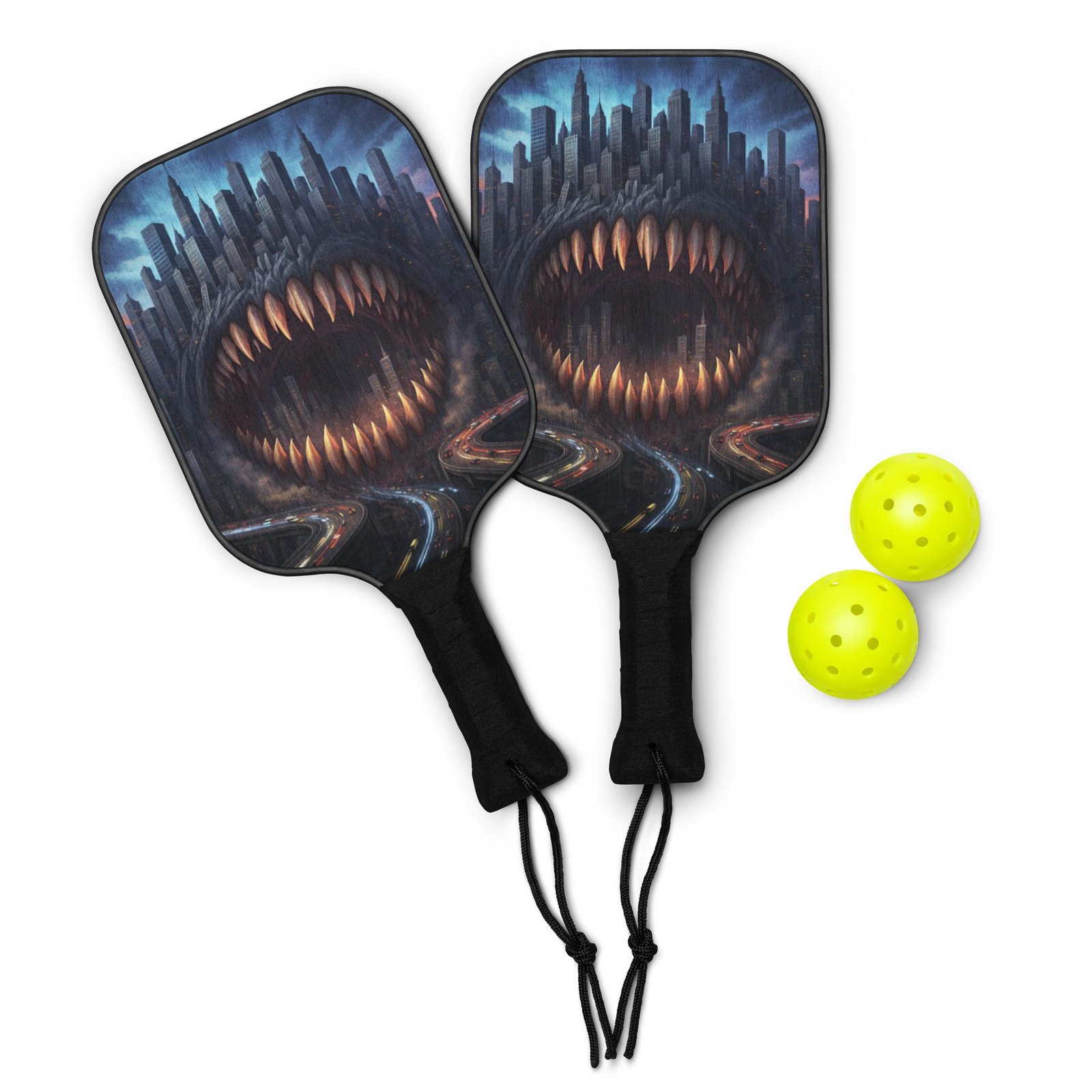 Pickleball paddle set