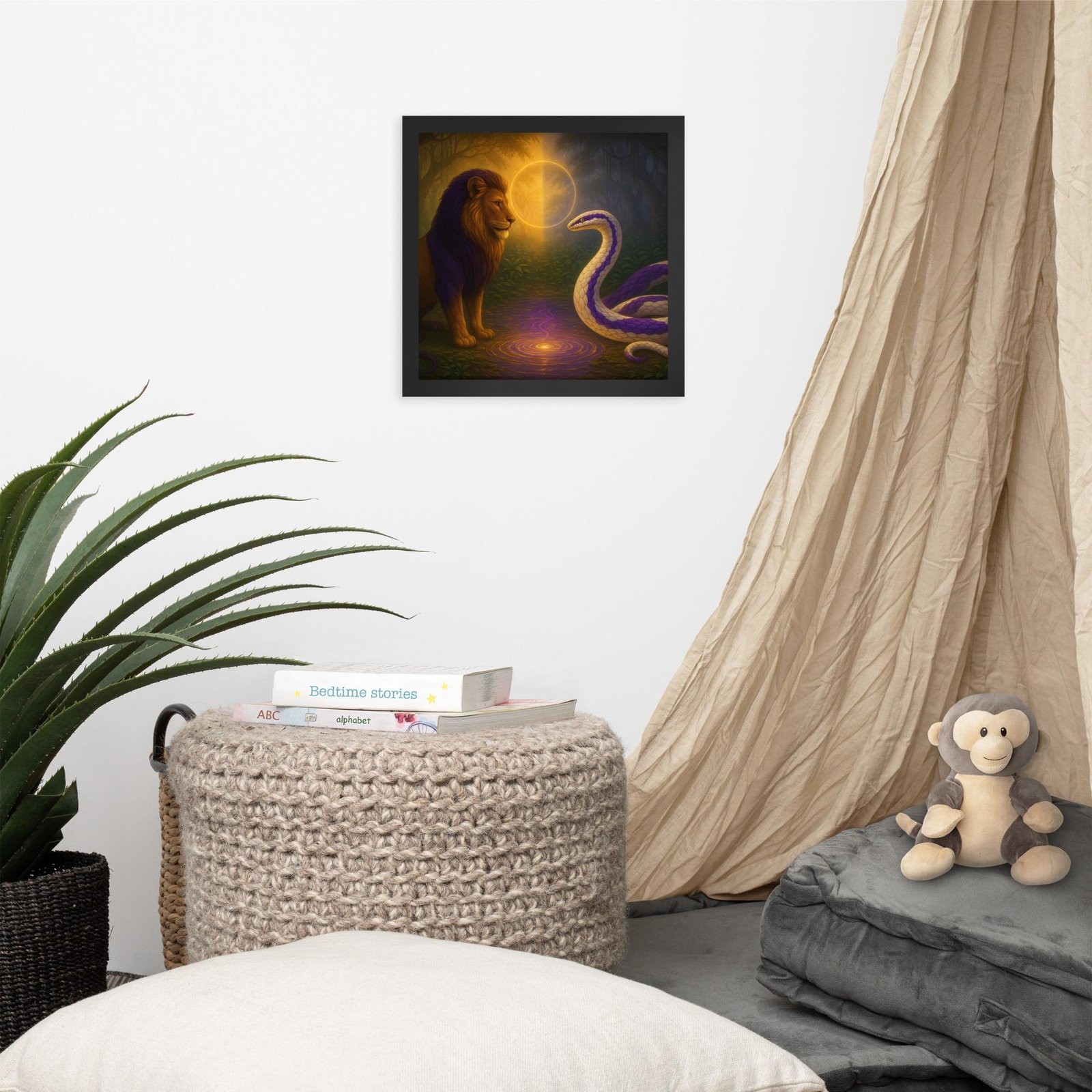ELYNDRIA™: Origin of the Seralion – Framed photo paper poster - Image 5