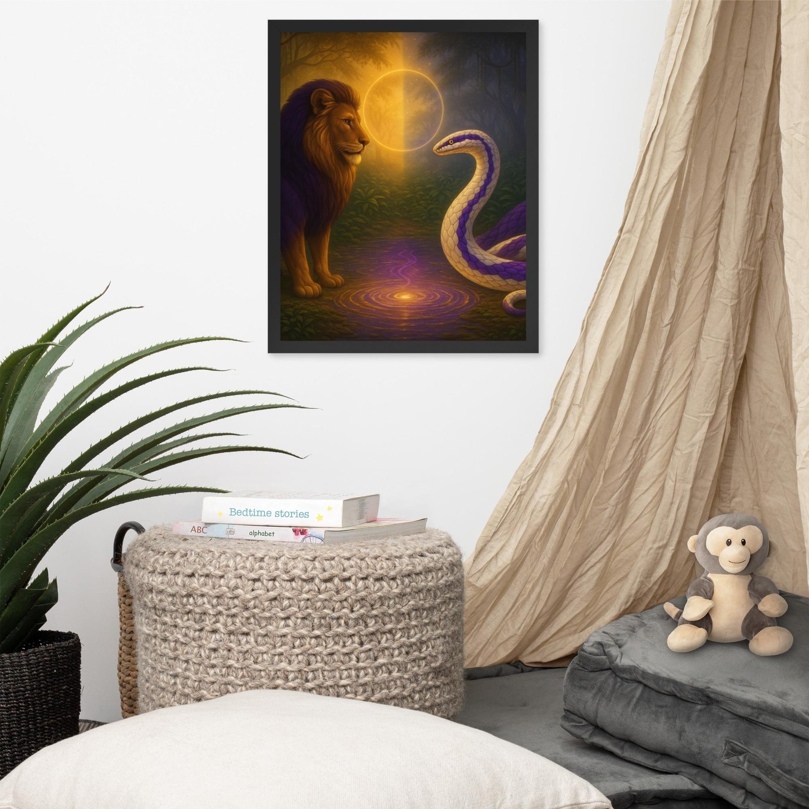 ELYNDRIA™: Origin of the Seralion – Framed photo paper poster - Image 10