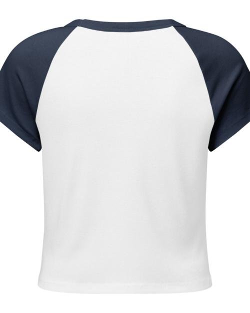 Women’s micro rib raglan baby tee
