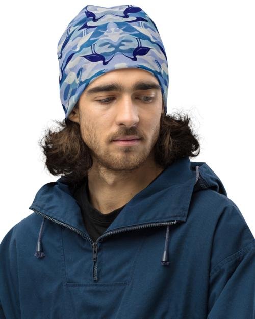All-Over Print Beanie